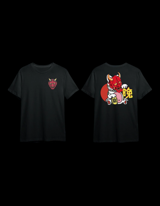 Lucky Oni Cat T-shirt